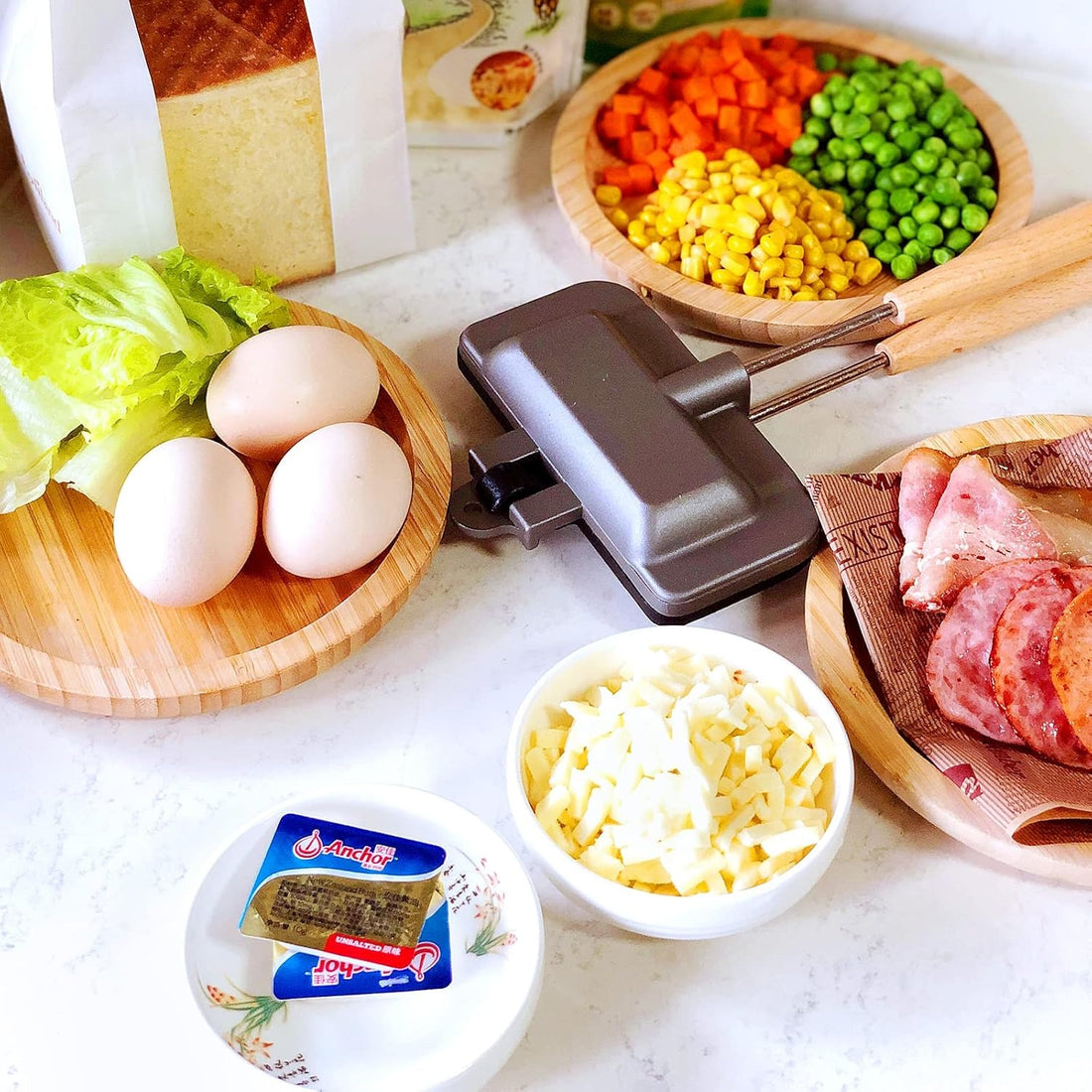 Non-Stick Sandwich Frying Pan
