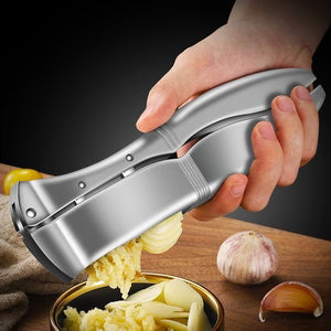 Manual Garlic Press Aluminum Alloy zam