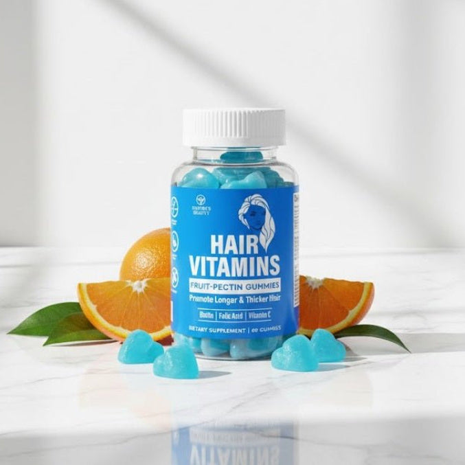 Nature’s Beauty - Hair Vitamins Fruit-Pectin Gummies (Original)
