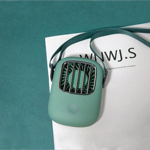 Neck Fan Portable Mini Usb Fan 5V Air Cooler Rechargeable