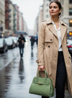 Suede &amp; Matte Minimalist Bag