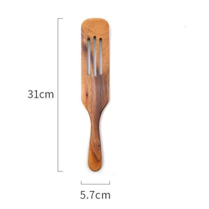 Teak Cooking Spatula Wood zam