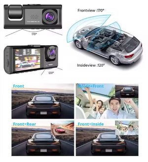 Triple Way Car Video Recorder zam