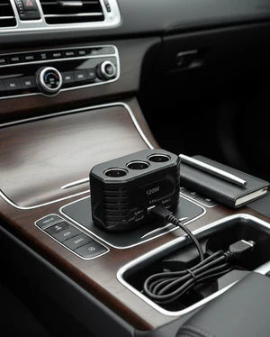 USB Multi Socket Car Charger