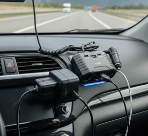 USB Multi Socket Car Charger