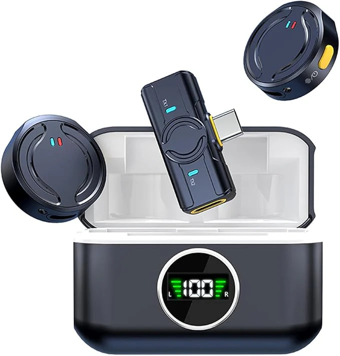Wireless Microphone With Charging Cabin zam